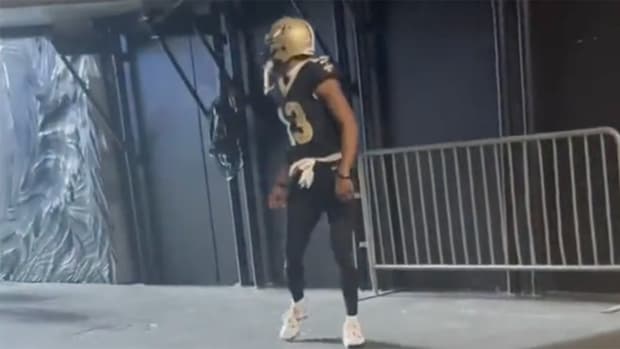 Panthers’ Derrick Brown Charges at Saints’ Michael Thomas in Heated Postgame Exchange